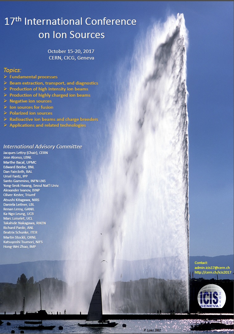 Welcome | 17th International Conference On Ion Sources